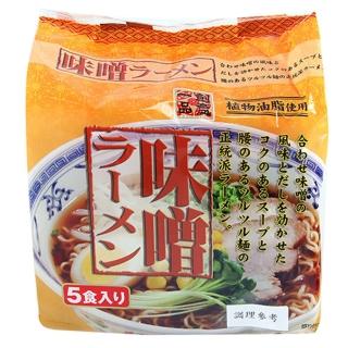 【日本 創意一品】味噌拉麵89gx5P