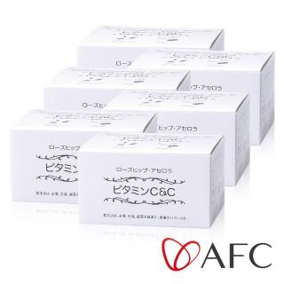 【AFC】櫻桃玫果雙皙粉 六盒組(日本原裝)