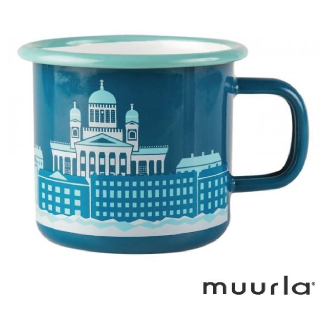 【芬蘭Muurla】赫爾辛基海港琺瑯馬克杯-370ml(muurla 琺瑯杯 咖啡杯)網友推薦