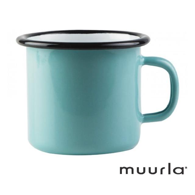 【芬蘭Muurla】琺瑯馬克杯-土耳其藍250ml(muurla 琺瑯杯 咖啡杯)限量搶購