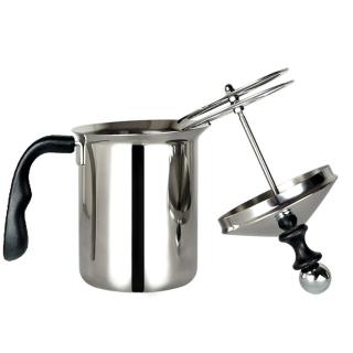 【生活King】寶馬牌電木柄雙層奶泡器(800cc)