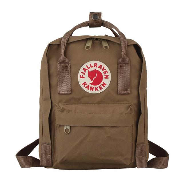 【Fjallraven】瑞典北極狐 Kanken Mine瑞典後背包/空肯包/方型後背包(迷你/沙棕色)售完不補