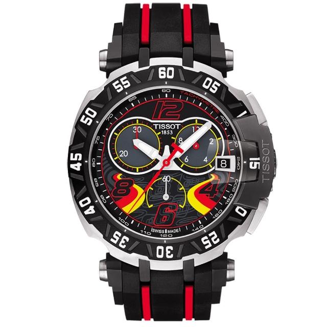 【TISSOT】天梭 T-RACE STEFAN BRADL 限量計時腕錶-45mm(T0924172705702)優惠