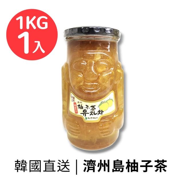 【韓味不二】濟洲土地公柚子茶(1kg/瓶)開箱文