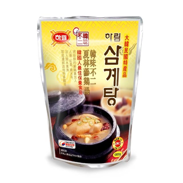 【韓味不二】夏林人蔘雞湯(1kg)