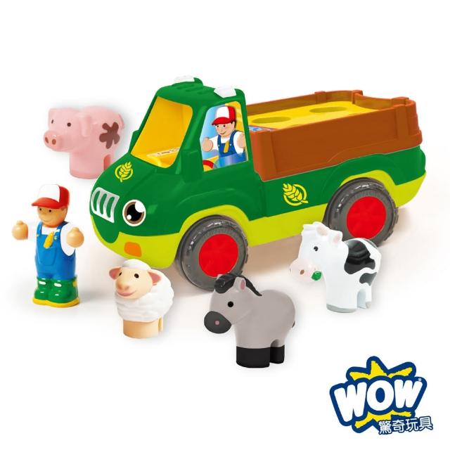 【英國WOW Toys 驚奇玩具】農場卡車 佛雷迪評比