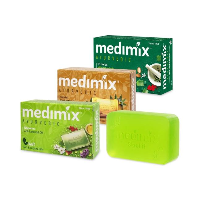 【Medimix】皇室藥草浴美肌皂24入 檀香/草本/寶貝(平行輸入)