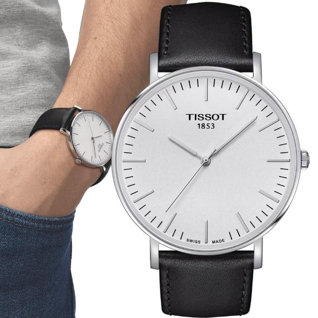 好物推薦-【TISSOT 天梭】EVERYTIME Big Gent 大錶徑時尚錶(T1096101603100 42mm)