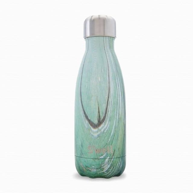 【Swell】Clubhouse-9oz-美國時尚不鏽鋼保冷.保溫瓶260ml(WOOD COLLECTION)熱門推薦