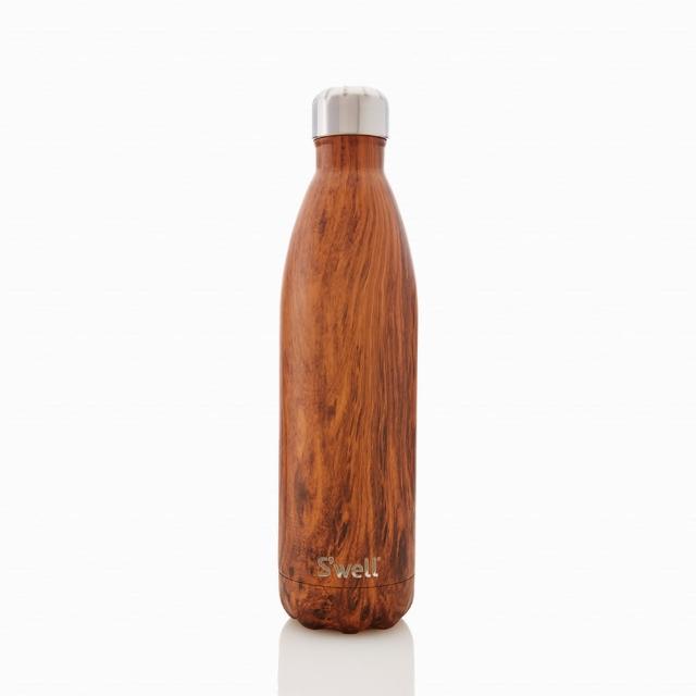 【Swell】Teakwood-25oz-美國時尚不鏽鋼保冷.保溫瓶750ml(WOOD COLLECTION)