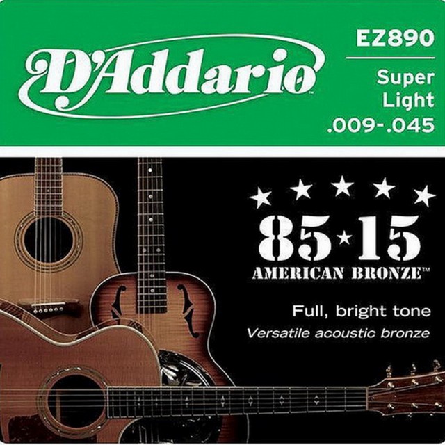 【美佳音樂】D’Addario EZ890 美國進口民謠吉他套弦(09-45)買到賺到