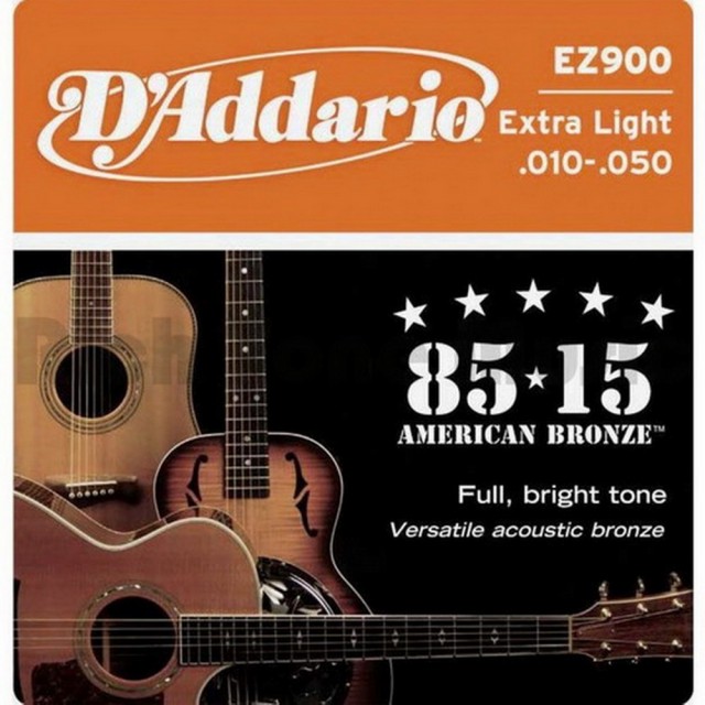 【美佳音樂】D’Addario EZ900 美國進口民謠吉他套弦(10-50)網友最愛商品