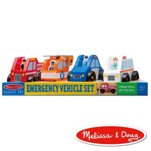 【美國瑪莉莎 Melissa & Doug】交通工具(緊急救援小隊)超值推薦