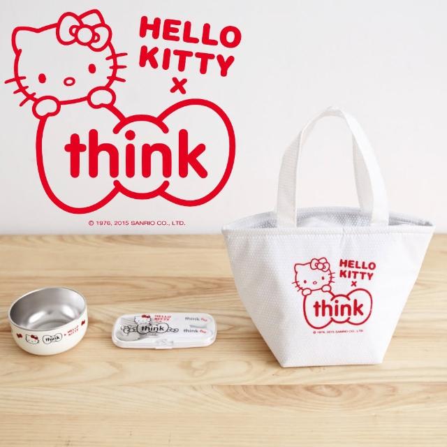 【美國 thinkbaby】Hello kitty聯名餐具組開箱文