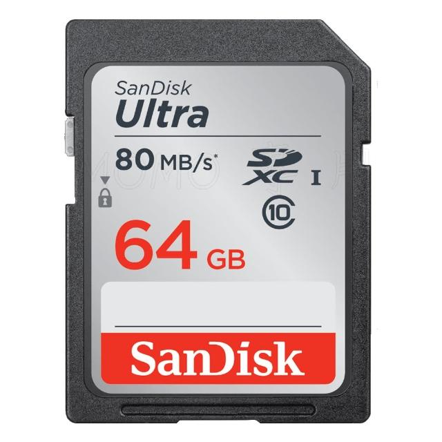【SanDisk】Ultra SDXC 64GB UHS-I Class10 記憶卡(平行輸入)