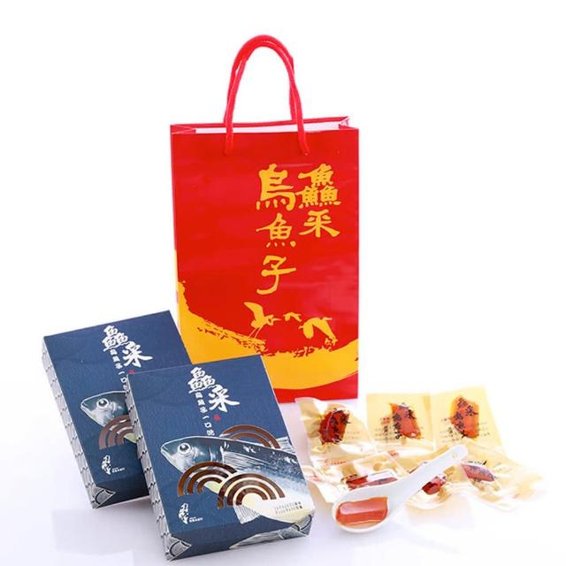 【莊國勝】金鑽一口吃烏魚子10盒(10片/盒 附提袋x5)促銷商品