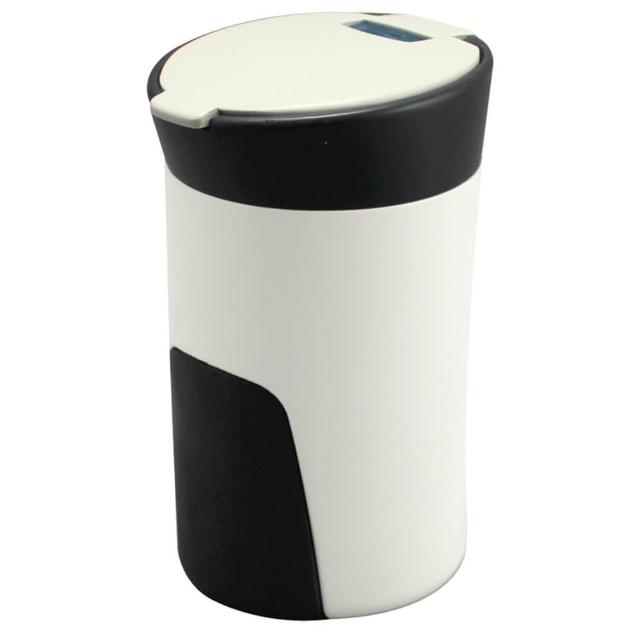 【YAC】好握感LED煙灰缸-米色 PZ-761(luxgen納智捷 hyundai現代 honda本田 MAZDA馬自達 toyota 豐田)