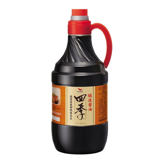 【四季】釀造醬油1600ml/瓶(四季增鮮味)