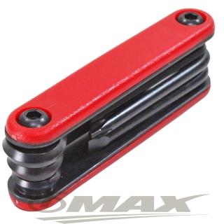 【omax】台製七合一折疊工具組-1入(顏色隨機)