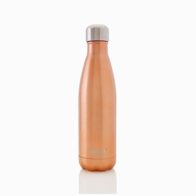 【Swell】Orange sherbet-17oz-美國時尚不鏽鋼保冷.保溫瓶500ml(GLITTER COLLECTION)