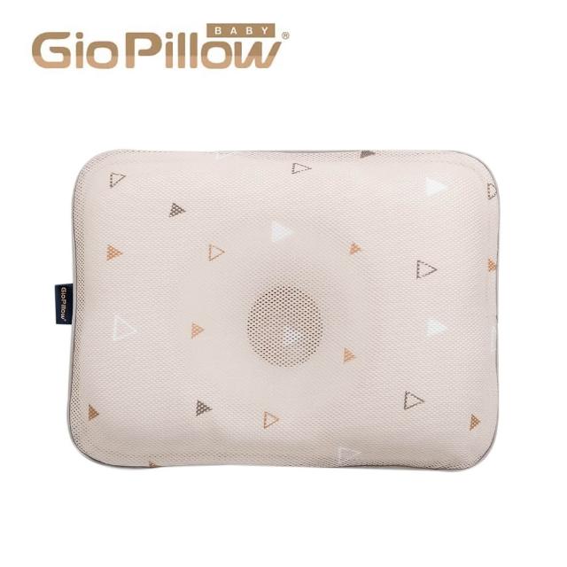 【GIO Pillow】超透氣護頭型嬰兒枕 S/M號 2種尺寸(嬰兒枕頭 新生兒枕頭 水洗枕頭 透氣枕)
