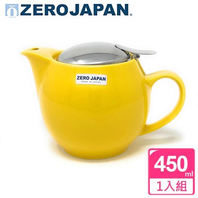 ZERO JAPAN】典藏不鏽鋼蓋壺450cc(全陶瓷/水壺/陶瓷泡茶壺) - momo購物
