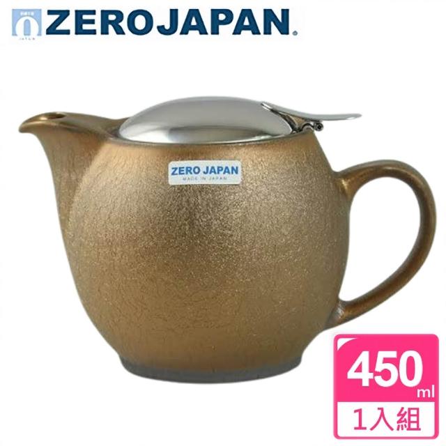 ZERO JAPAN】典藏不鏽鋼蓋壺450cc(全陶瓷/水壺/陶瓷泡茶壺) - momo購物