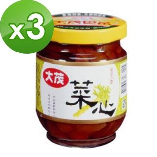 【大茂】菜心-玻璃瓶3入(170g/入)