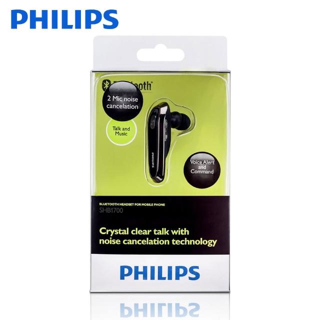 【PHILIPS 飛利浦】SHB1700/97 黑 入耳式藍芽耳機