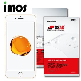 【iMOS 3SAS】Apple iPhone 7 plus  疏油疏水 螢幕正面+背面超值組合貼