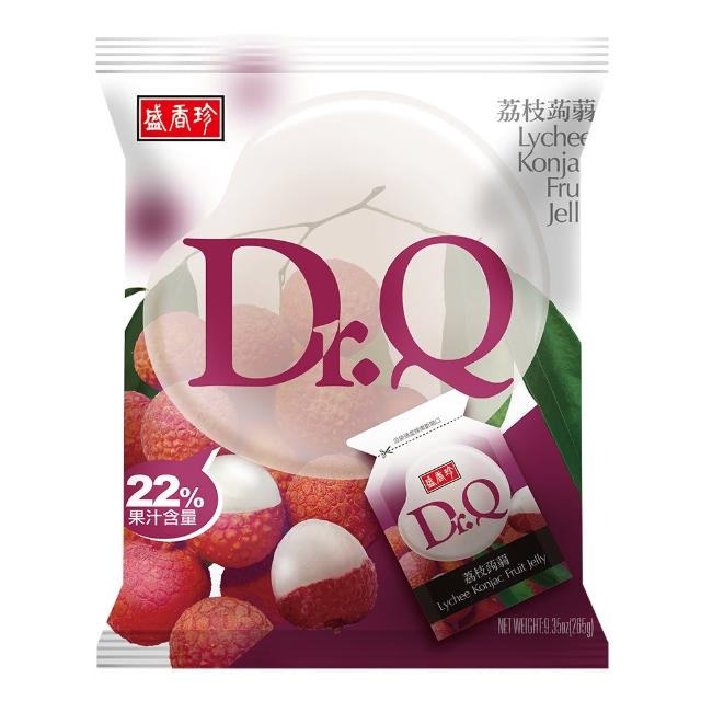 【盛香珍】Dr.Q蒟蒻果凍265g/包(內約14入-葡萄/草莓/芒果/百香果/荔枝-口味任選)中元普渡/拜拜/澎派