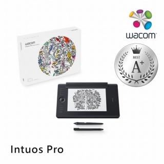 【Wacom】福利品★Intuos Pro Medium 雙功能創意觸控繪圖板(PTH-660/K1-CC)