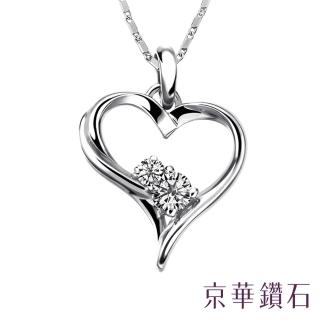 【京華鑽石】鑽石項鍊墜飾 Love Star 18K