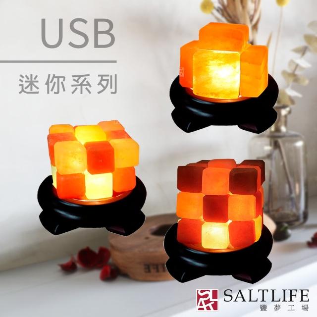 【鹽夢工場】創意造型鹽燈(USB系列)