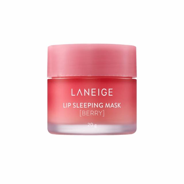 【LANEIGE 蘭芝】官方直營 睡美人極萃滋養晚安唇膜 20g(蘭芝 護唇膏 潤唇膏 禮盒)