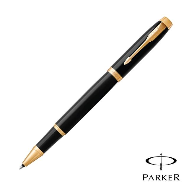 【PARKER 派克】NEW IM 麗黑金夾 鋼珠筆(原廠正貨)