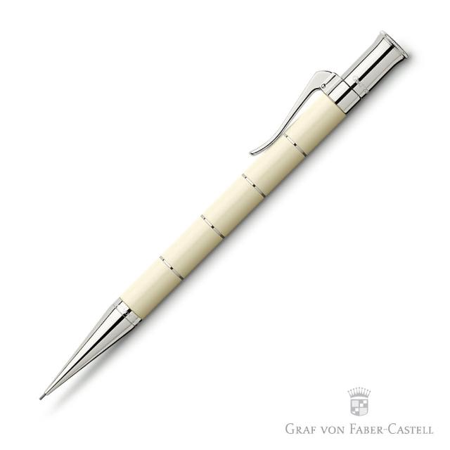 【GRAF VON FABER-CASTELL】象牙白金環 自動鉛筆(經典系列)