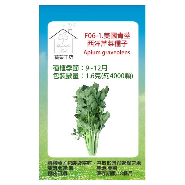 【蔬菜工坊】F06.西洋芹菜種子(美國芹)