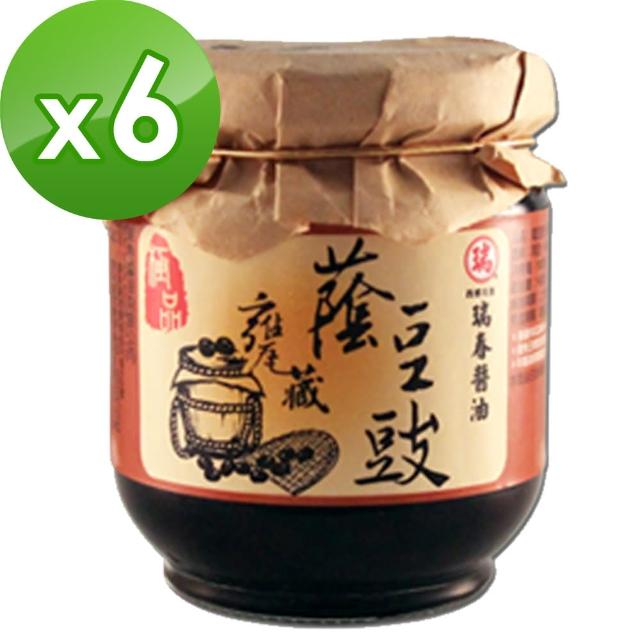【瑞春醬油】蔭豆豉X6瓶(純素)