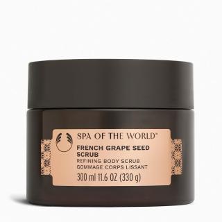 【THE BODY SHOP】法國SPA葡萄籽淨化緊實身體磨砂膏-300ML(2025全新回歸)