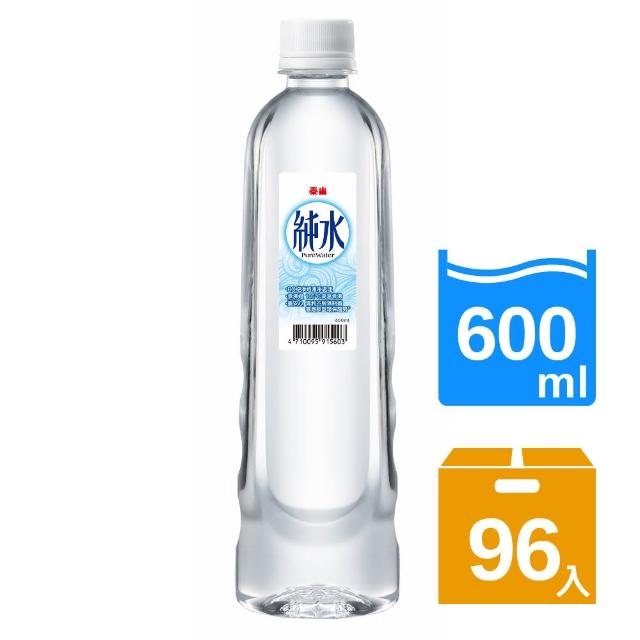 【買二箱送二箱】泰山純水600ml(共96入)