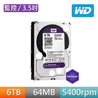 【Western Digital】60PURZ 紫標 6TB 3.5吋監控系統硬碟