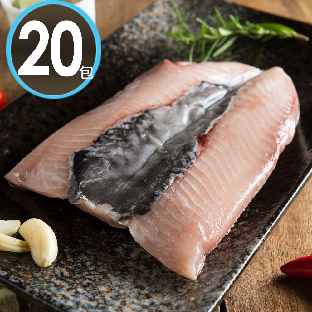 【華得水產】嚴選去刺虱目魚肚40片組(160g/產銷履歷/海水養殖)