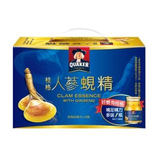 【QUAKER 桂格】人蔘蜆精禮盒68ml×15+1入(共16入 送禮推薦/中秋禮盒)