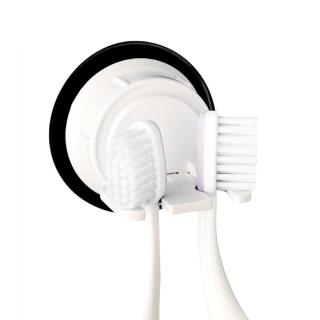 【DeHUB】牙刷架-2(吸盤式/可黏貼於玻璃/可重複使用)