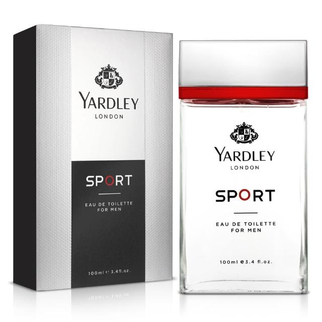 【YARDLEY 雅麗】Sport 運動風男性淡香水(100ml)