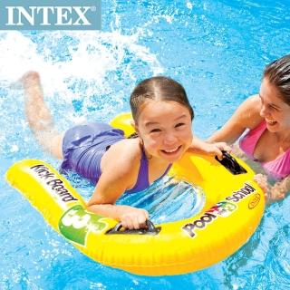 【INTEX】游泳學校POOL SCHOOL-STEP 3 充氣浮排 適用3歲+(58167)