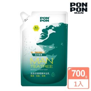 【澎澎MAN】茶樹精華沐浴乳-補充包700g