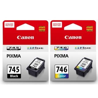 【Canon】官方直營 PG-745+CL-746 墨水匣組合(TS3370/MG2470/MG2570/MG2970/MG3070/MG3077/TR4670)
