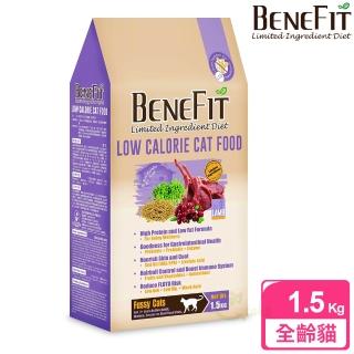 【BENEFIT斑尼菲L.I.D.】體態貓糧 1.5kg 羊肉配方(全齡貓 貓飼料 寵物飼料)